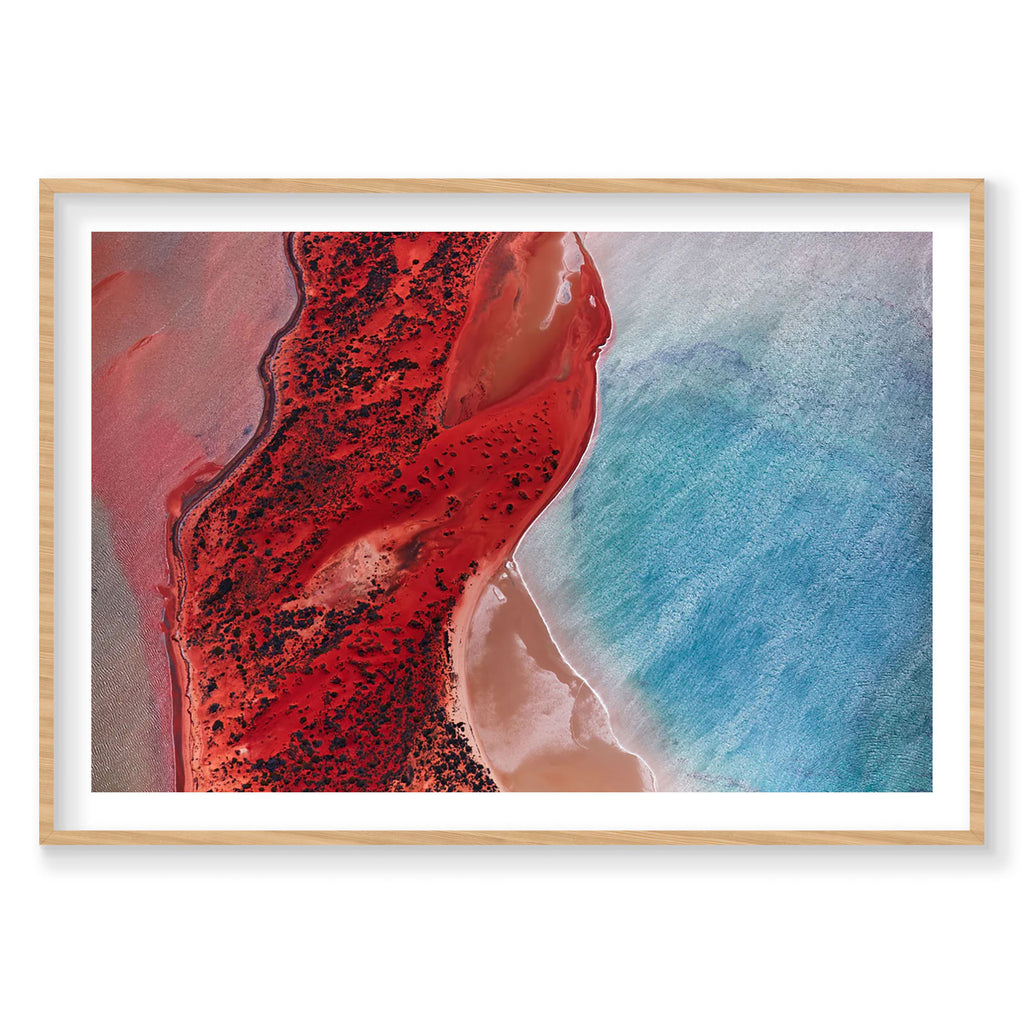 Reflections, Shark Bay, Horizontal Print