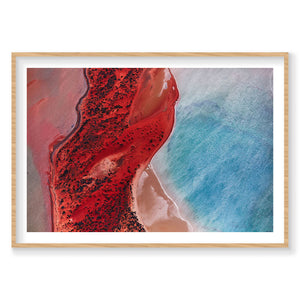 Reflections, Shark Bay, Horizontal Print