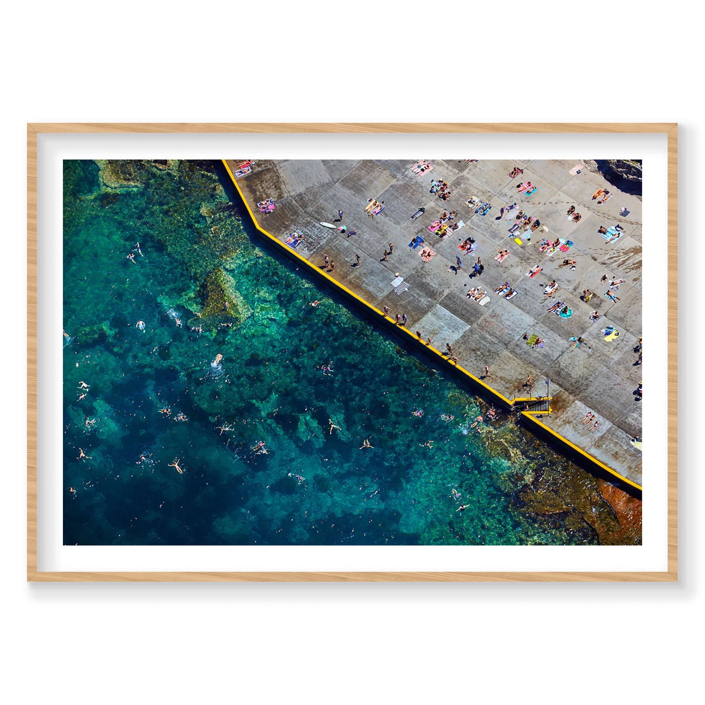 Clovelly Beach, Horizontal Print