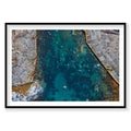 Azure Tranquility, Horizontal Print