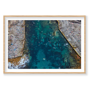 Azure Tranquility, Horizontal Print