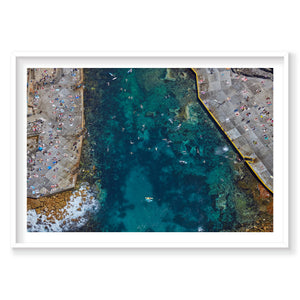 Azure Tranquility, Horizontal Print