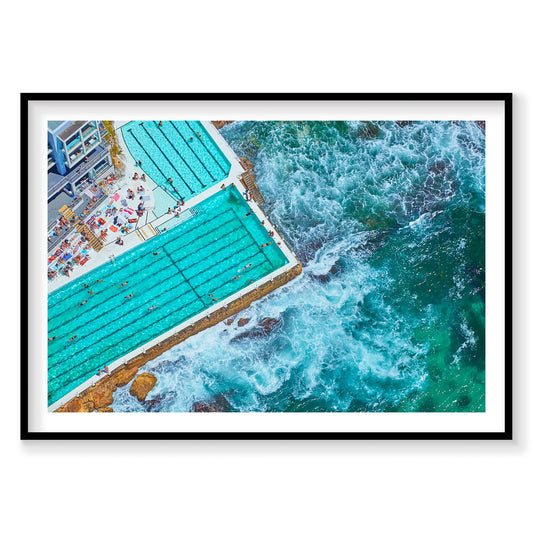 Icebergs Pool, Horizontal Print