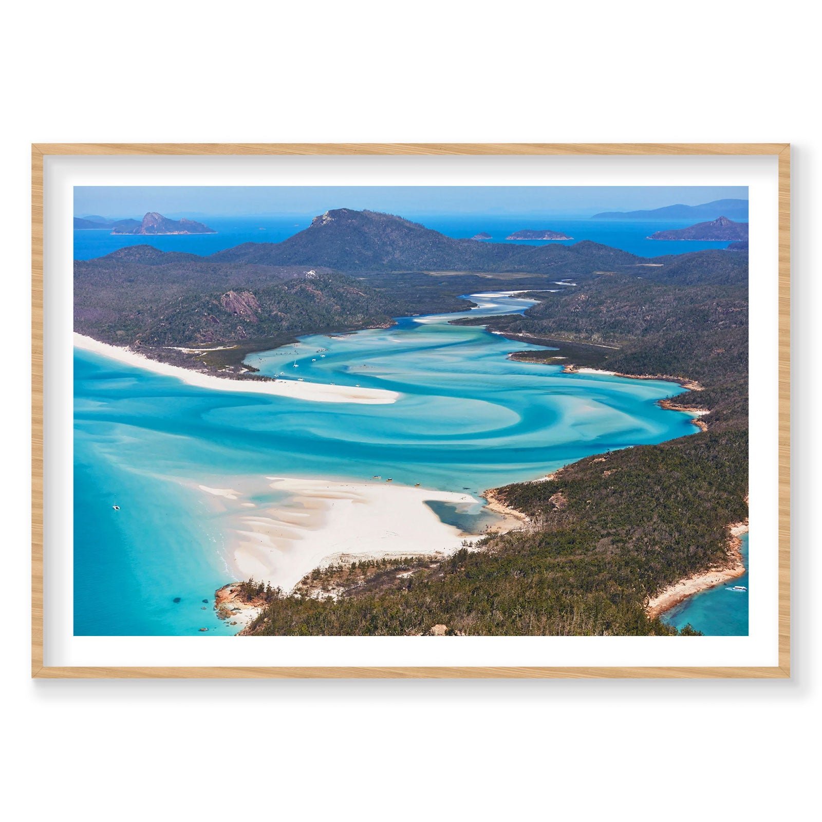 Whitehaven Beach, Horizontal Print