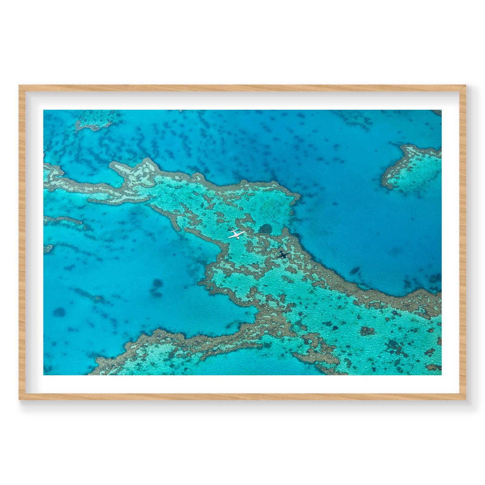 Escape, Great Barrier Reef, Horizontal Print