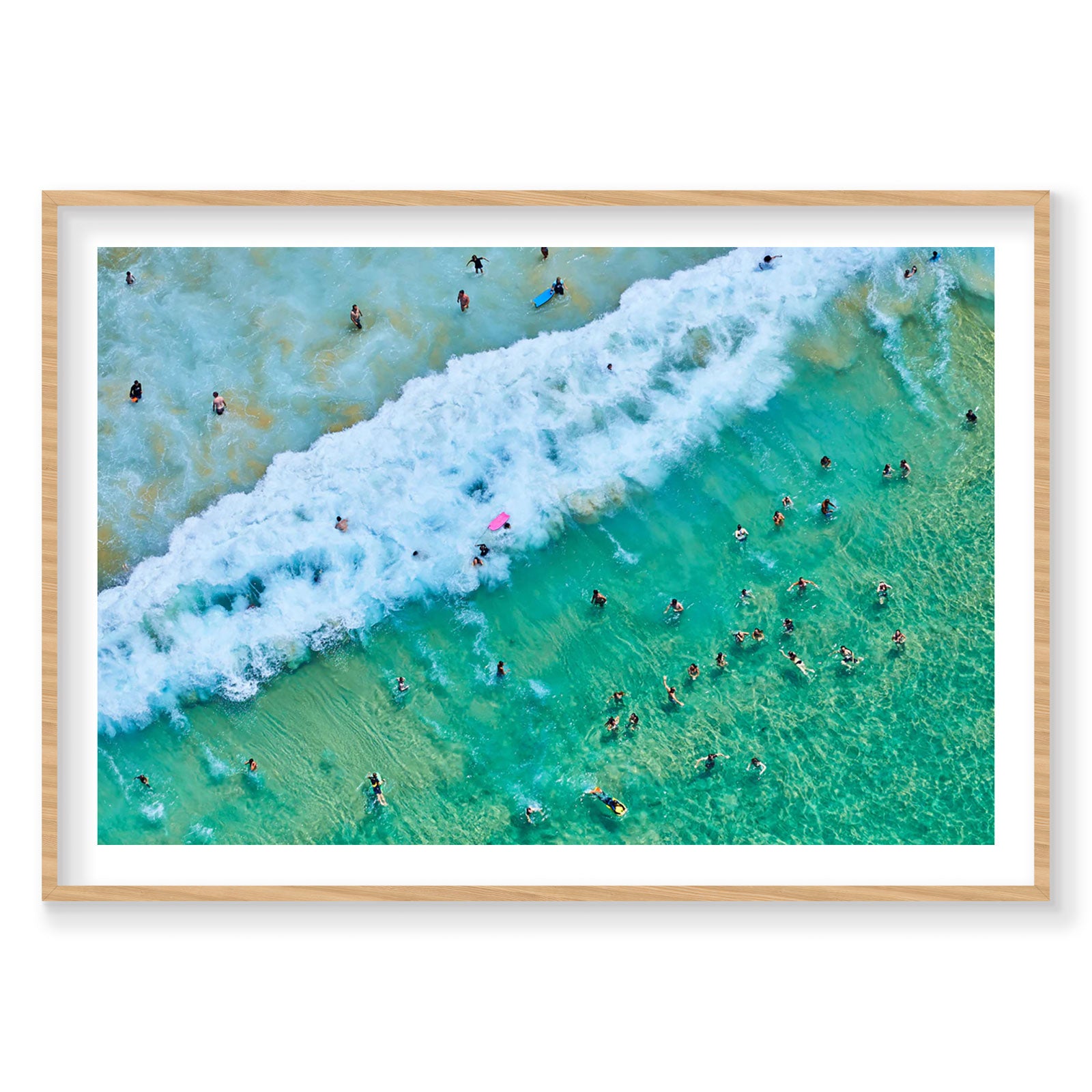 Bondi Swimmers, Horizontal Print