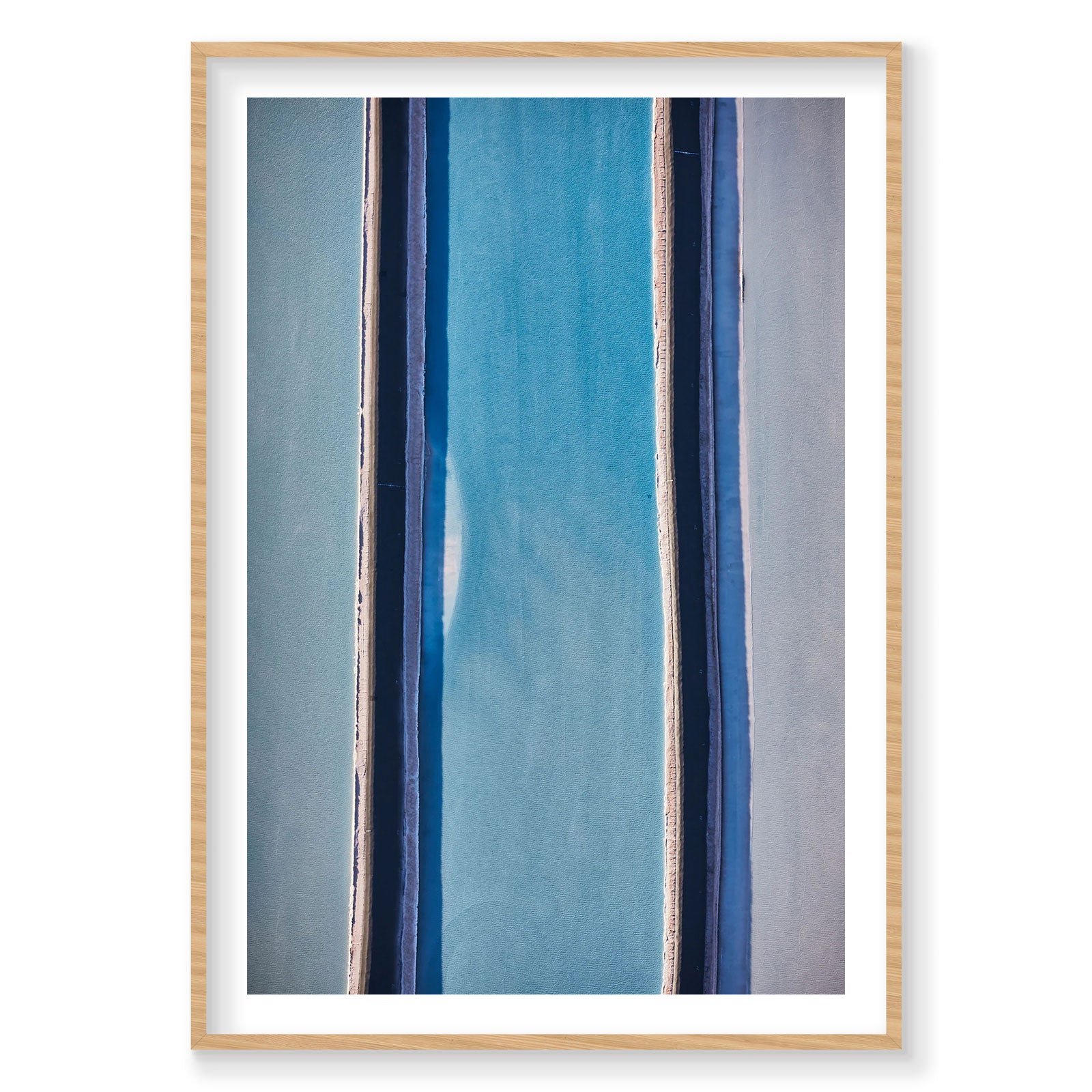 Blue Dye, Moab, Portrait Print