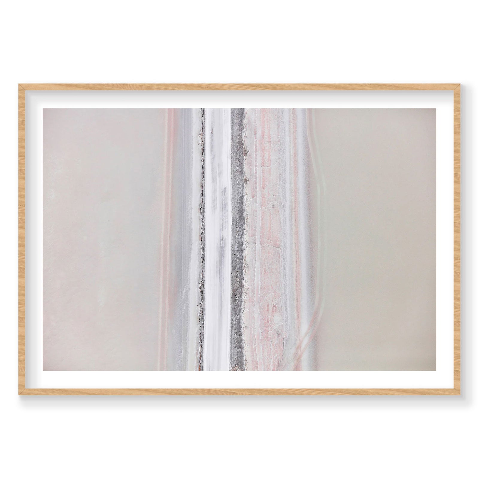 Sun Bleached, Great Salt Lake, Horizontal Print