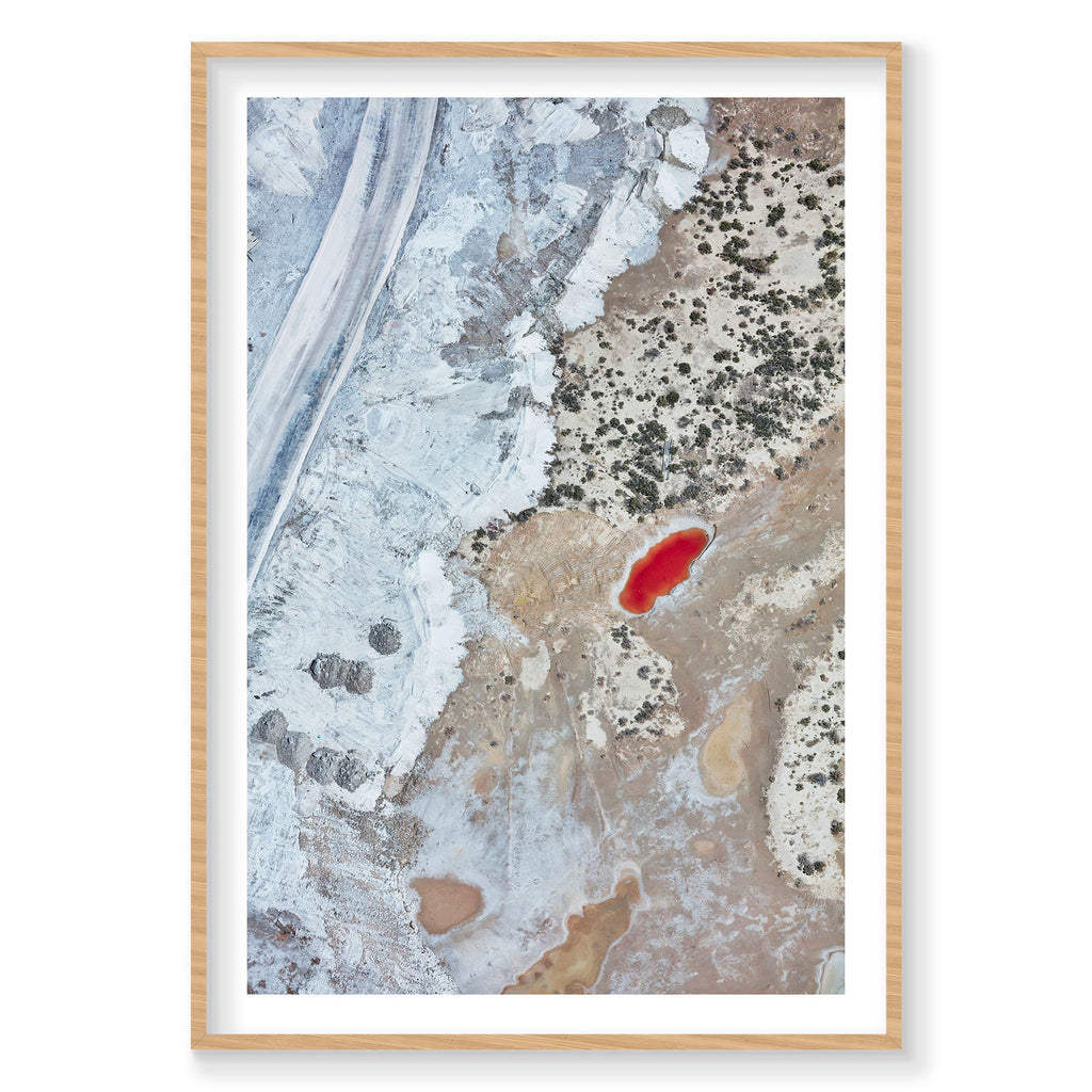 Gemstone, Great Salt Lake, Portrait Print