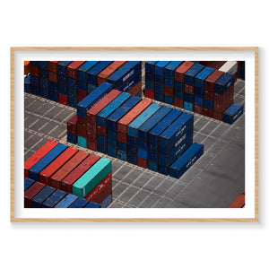 Building Blocks, Botany Bay, Horizontal Print