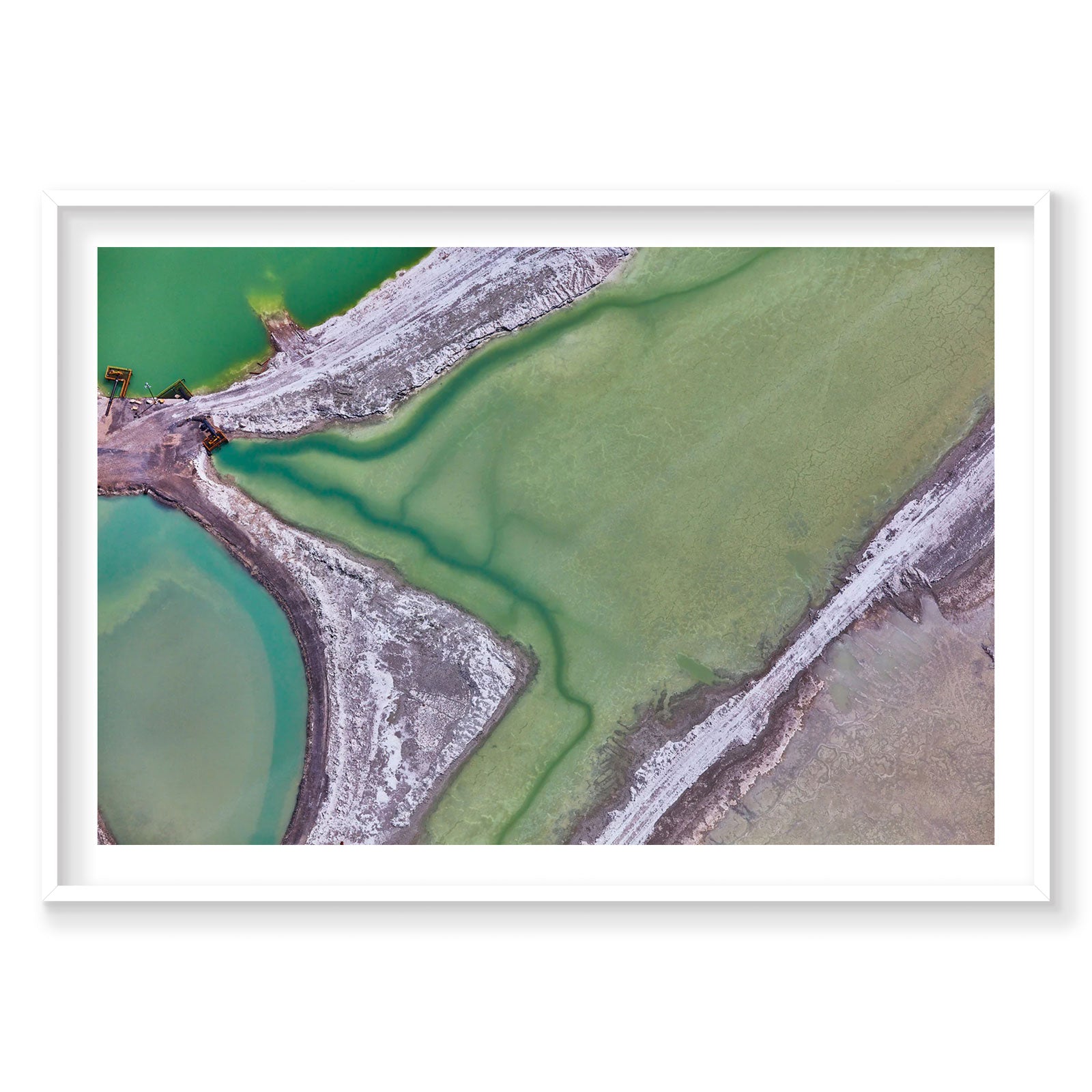 Sulfide, Great Salt Lake, Horizontal Print