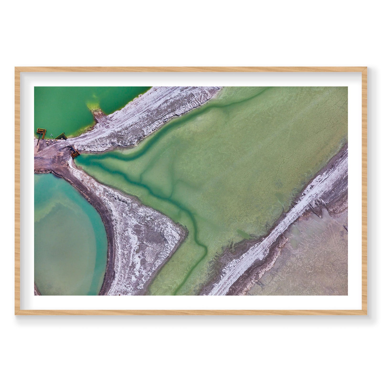 Sulfide, Great Salt Lake, Horizontal Print