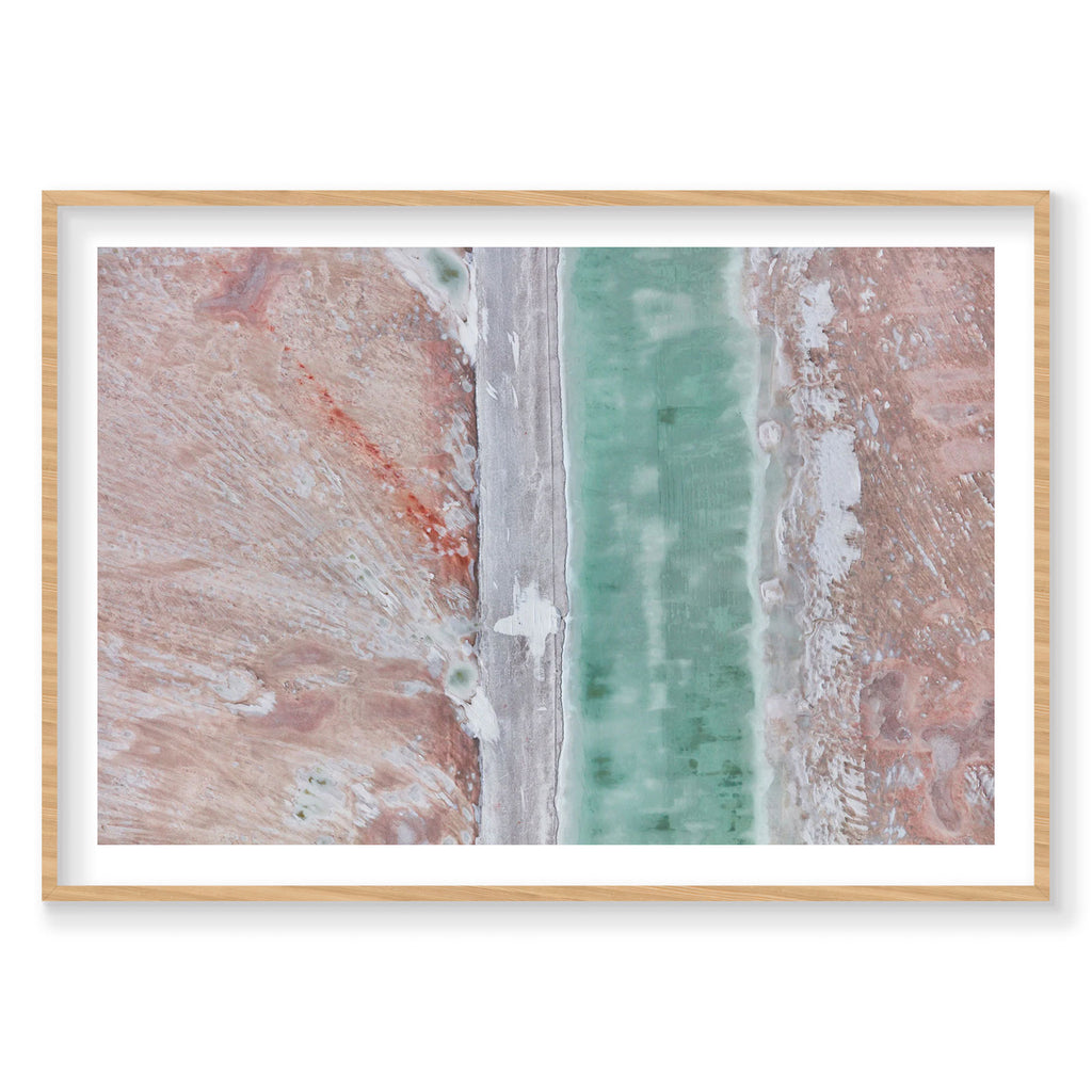 Verdigris, Great Salt Lake, Horizontal Print