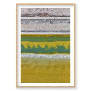 Brine, Great Salt Lake, Portrait Print