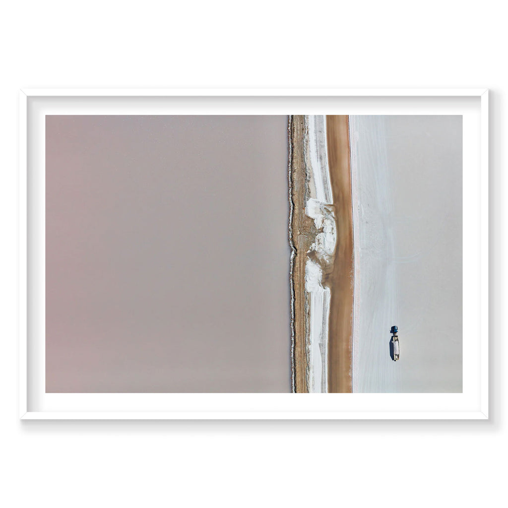 Salt Collection, Great Salt Lake, Horizontal Print