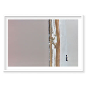 Salt Collection, Great Salt Lake, Horizontal Print