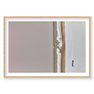 Salt Collection, Great Salt Lake, Horizontal Print