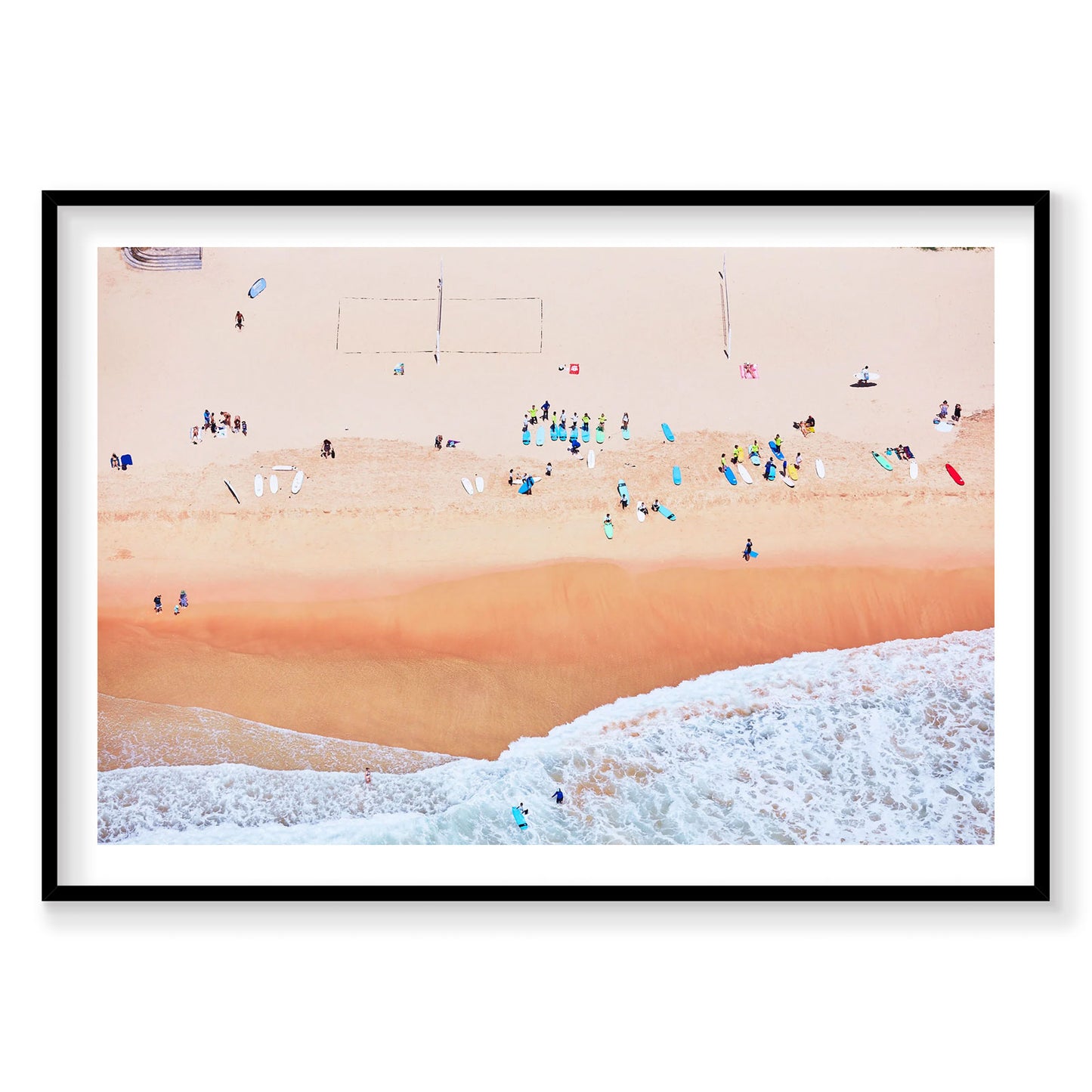 Manly Surf Club, Horizontal Print