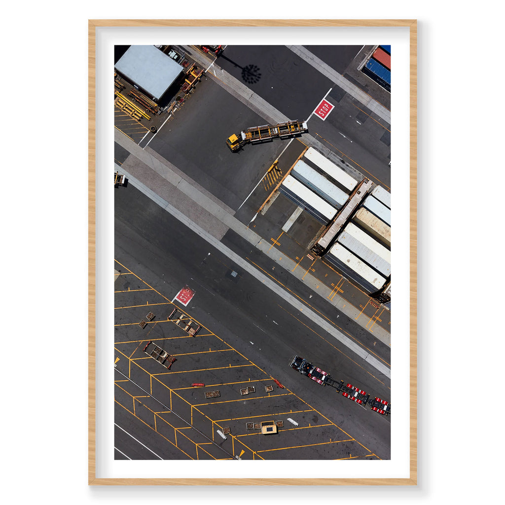 Loading Zone, Botany Bay, Vertical Print