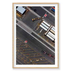 Loading Zone, Botany Bay, Vertical Print
