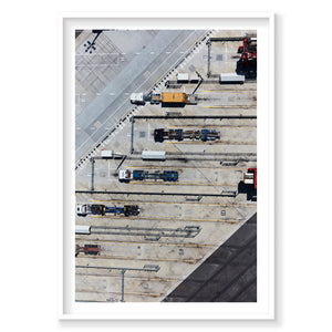 Pit Stop, Botany Bay, Vertical Print