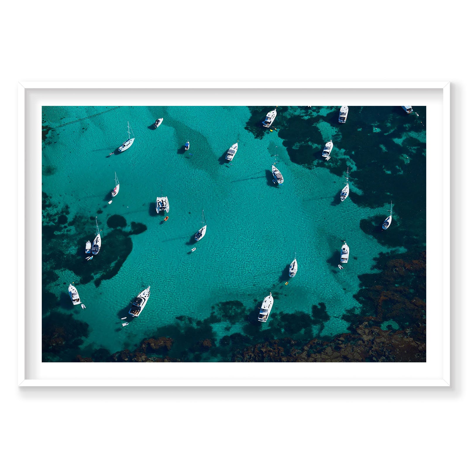 Parking Lot, Rottnest Island, WA, Horizontal Print