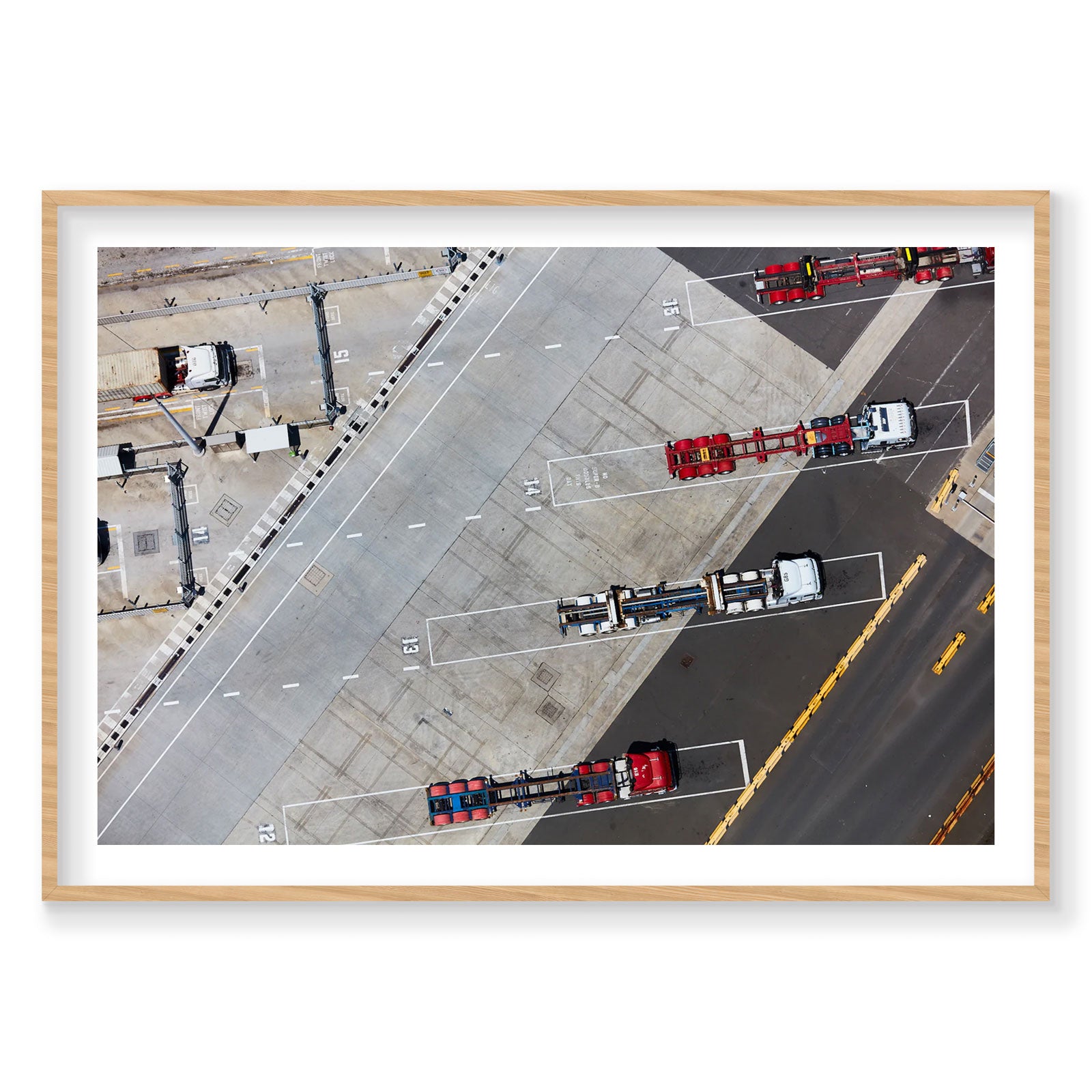 Unloaded, Botany Bay, Horizontal Print