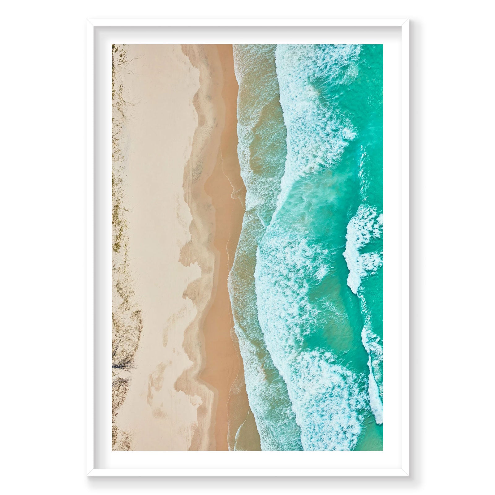 Waves, Byron Bay, Vertical Print