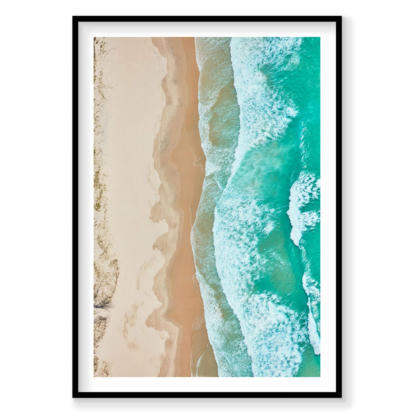 Waves, Byron Bay, Vertical Print