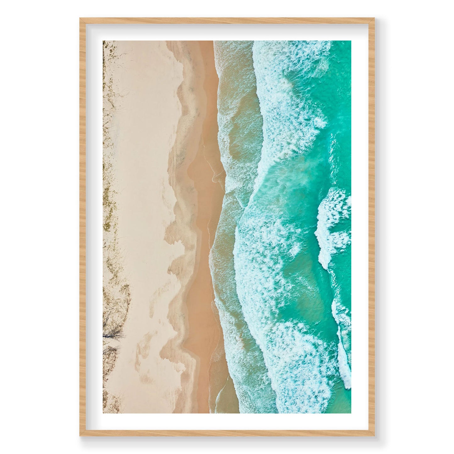Waves, Byron Bay, Vertical Print