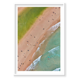 The Pass, Byron Bay, Vertical Print