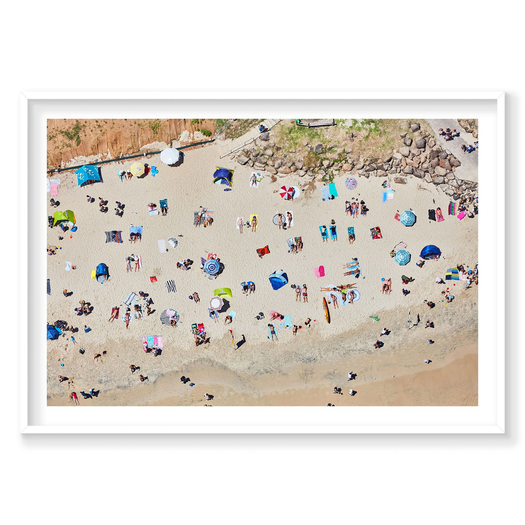 Sunbathers, Byron Bay, Horizontal Print