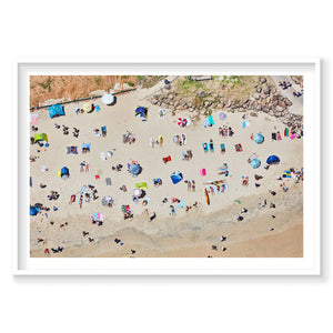 Sunbathers, Byron Bay, Horizontal Print