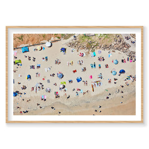 Sunbathers, Byron Bay, Horizontal Print
