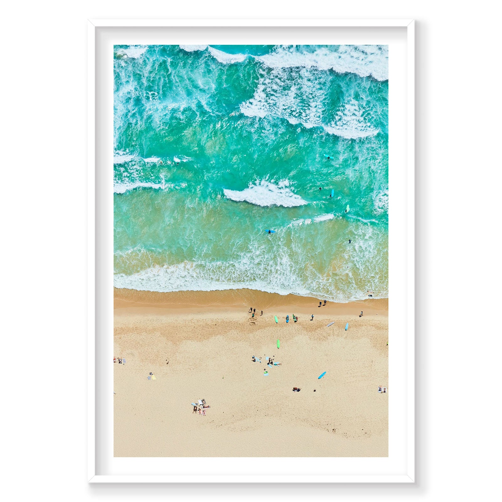 Tallow Beach, Byron Bay, Vertical Print