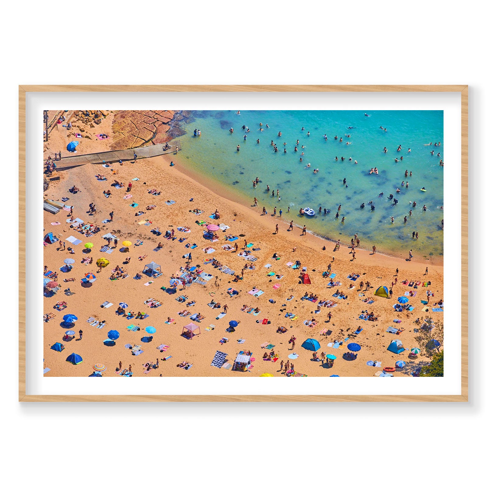 Shelly Beach, Horizontal Print