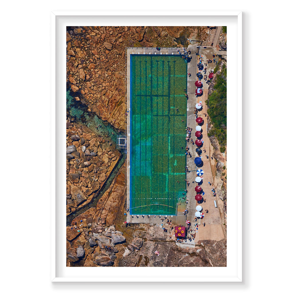 Freshwater Pool, Vertical Print