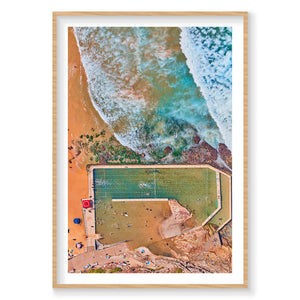 Curl Curl Pool, Vertical Print
