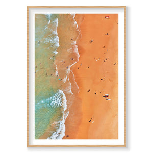Curl Curl  Beach, Vertical Print