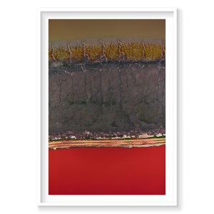 Lightning, San Francisco Bay, Vertical Print