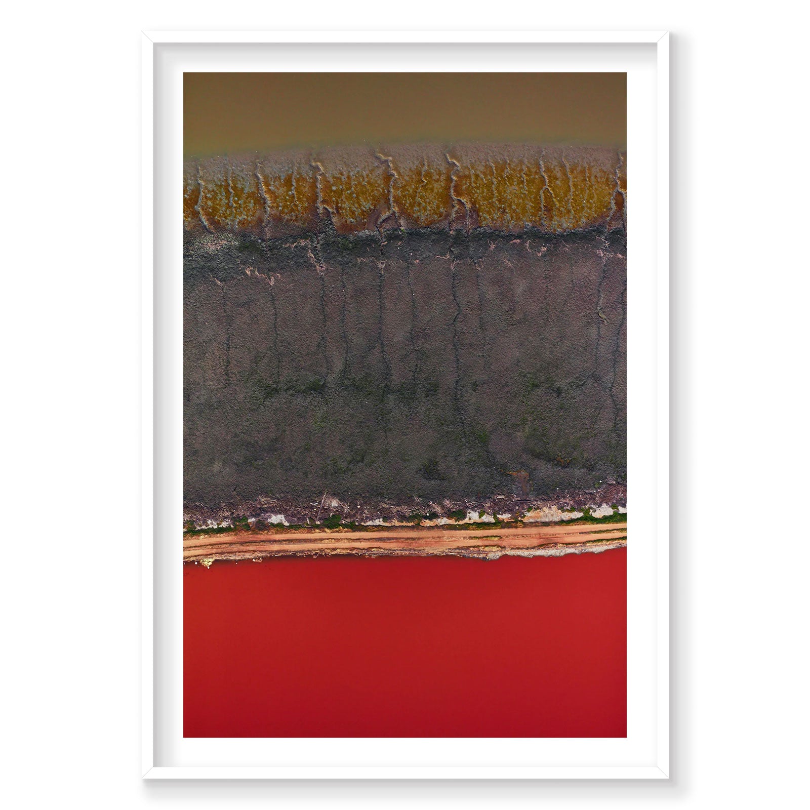 Lightning, San Francisco Bay, Vertical Print