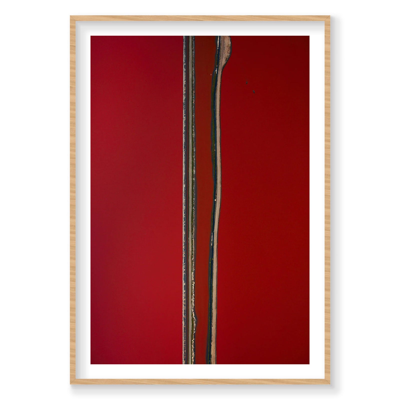 Parallel, San Francisco Bay, Vertical Print