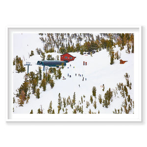 Olympic Express, Lake Tahoe, Horizontal Print