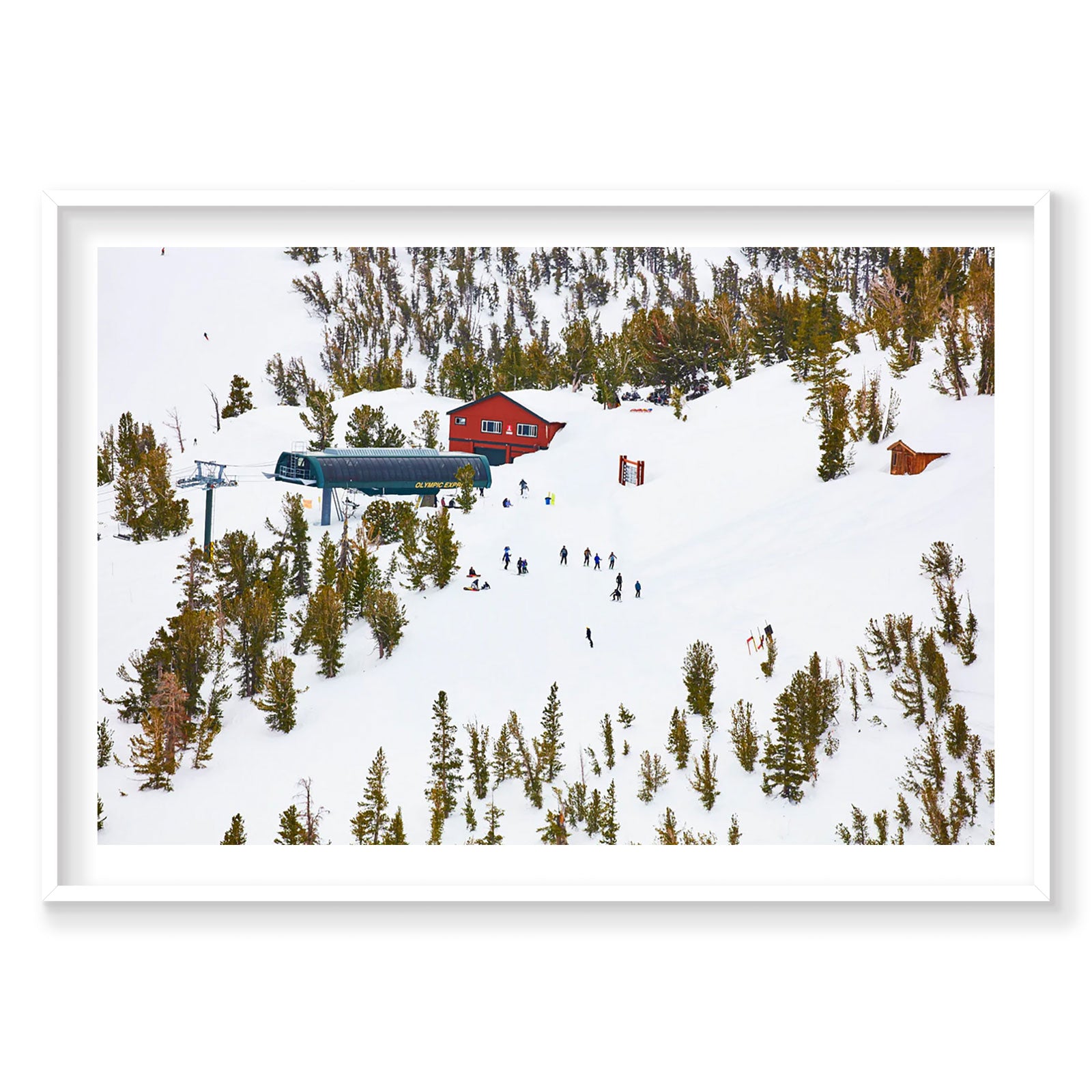Olympic Express, Lake Tahoe, Horizontal Print