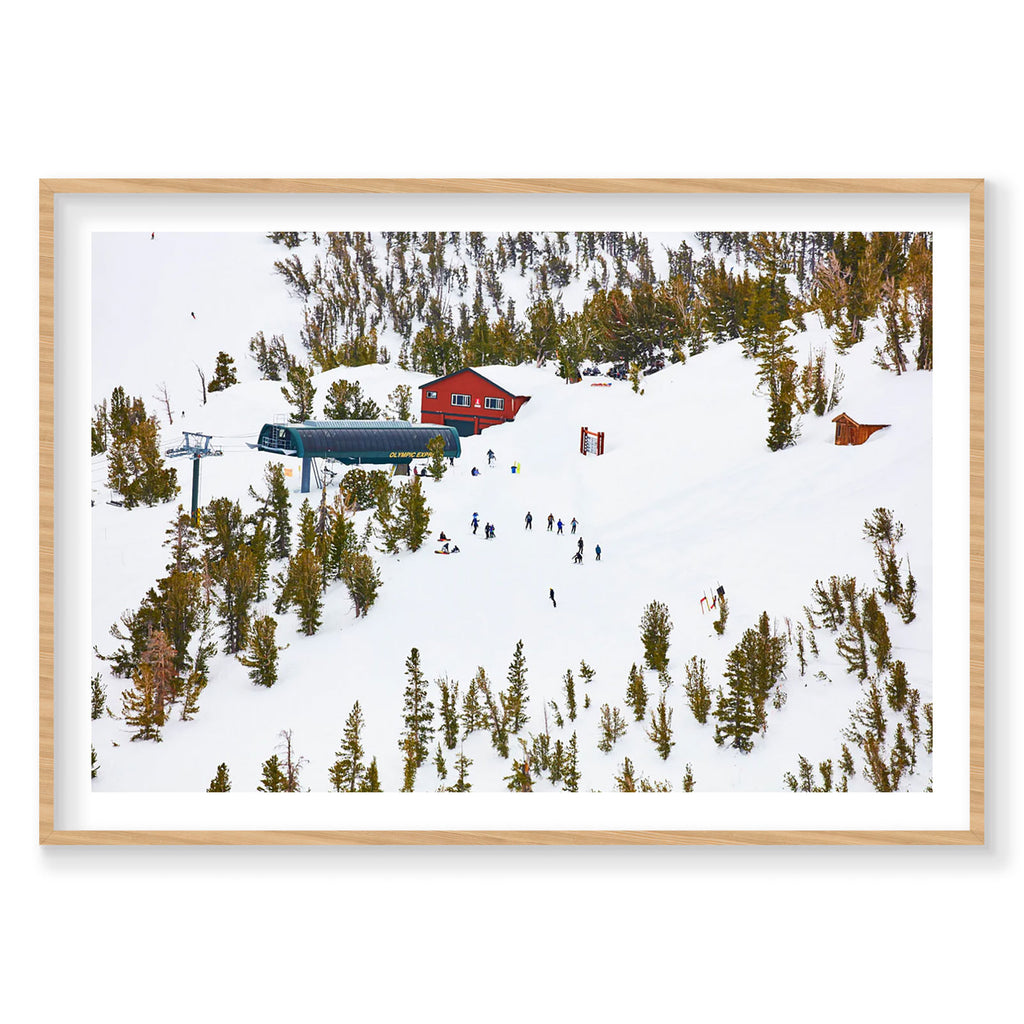 Olympic Express, Lake Tahoe, Horizontal Print