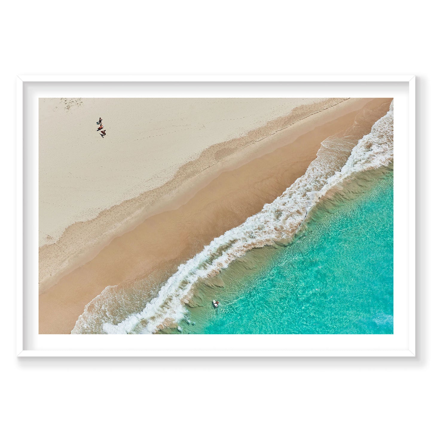 Wategos Surfers, Byron Bay, Horizontal Print