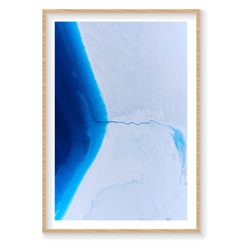 Ice Sheet, Greenland, Vertical Print