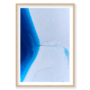 Ice Sheet, Greenland, Vertical Print
