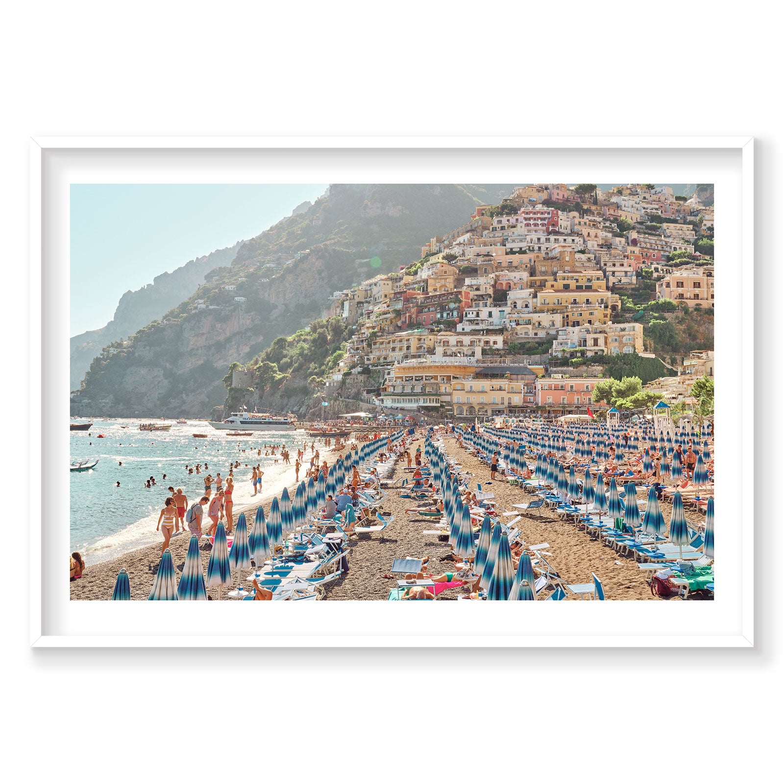 Positano Afternoon, Italy, Landscape Print