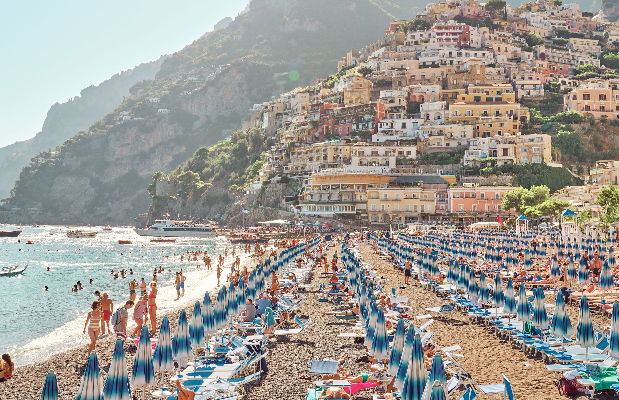 Positano Afternoon, Italy, Landscape Print
